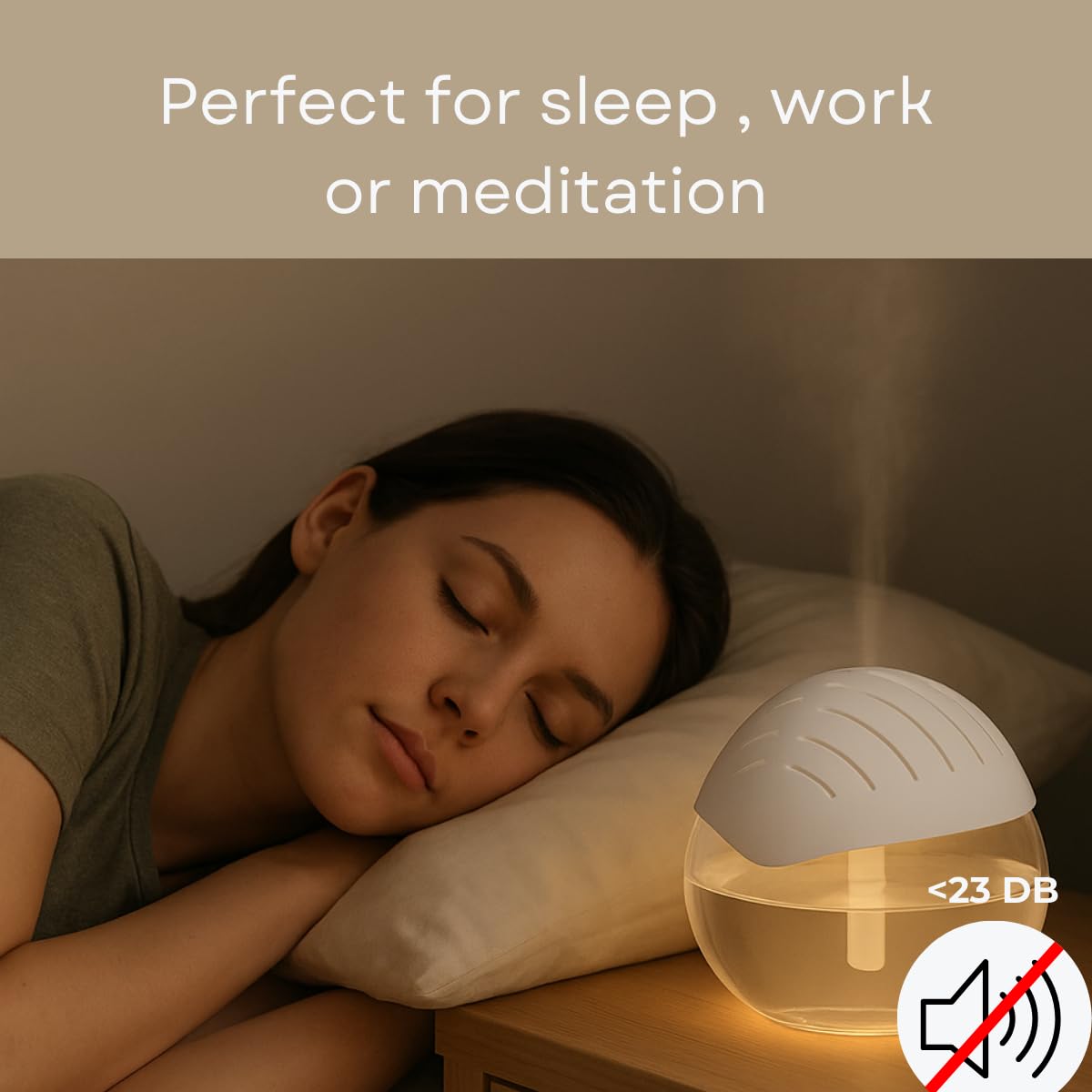 Ssanvi 3-in-1 Air Purifier, Aroma Diffuser & Humidifier – 500mL Large Tank with Free Essential Oil | Quiet Operation, Removes Dust & Odour, Spreads Fresh Aroma – Perfect for Home, Office & Car 3