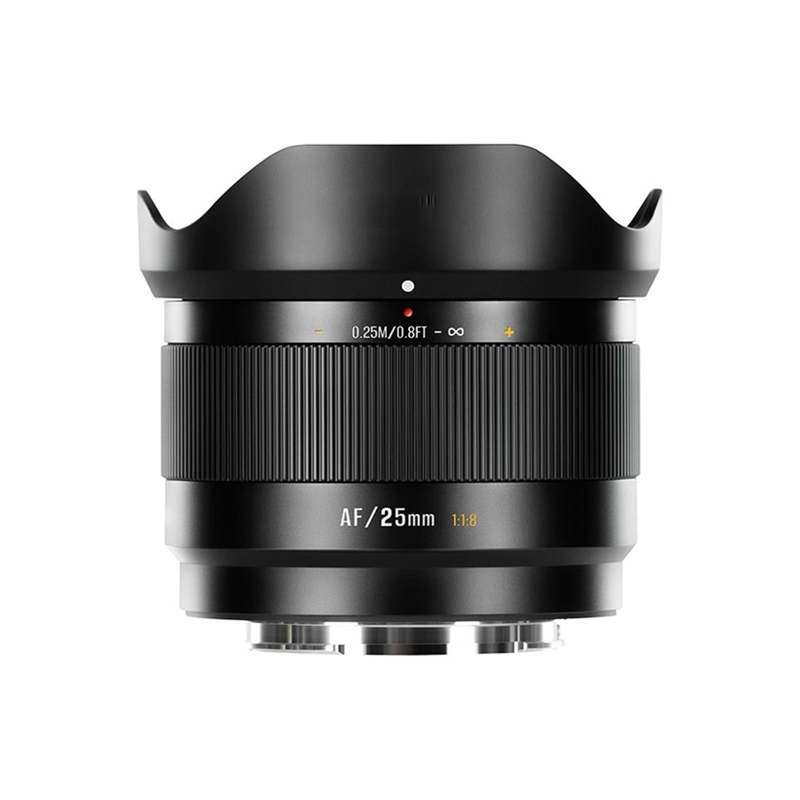 Compatibile con Sony E, Obiettivo AF APS-C 25/35/50mm F1.8 | Design ad ampia apertura, sistema di messa a fuoco automatica, formato APS-C, obiettivo primario(AF 25mm F1.8)