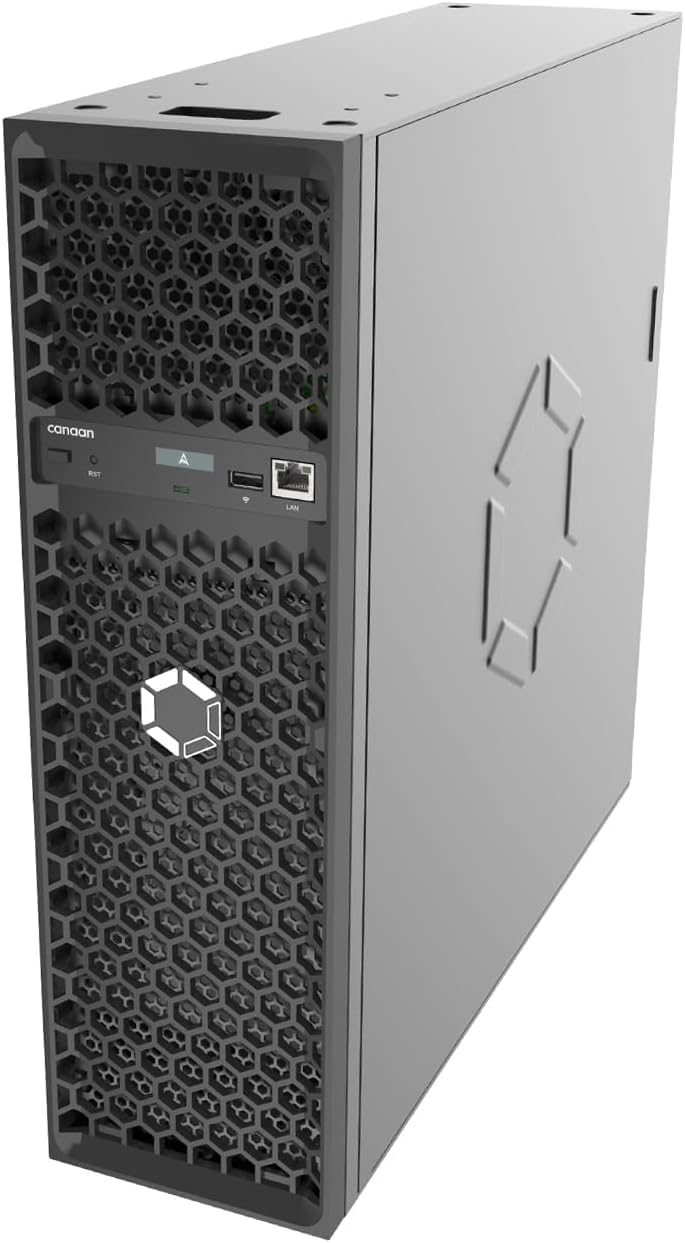 in US Stock Canaan Avalon Q 90TH/s BTC Miner 18.6J/TH 1674W ASIC Miner, Quiet Home Mining, Original Power Cord Included