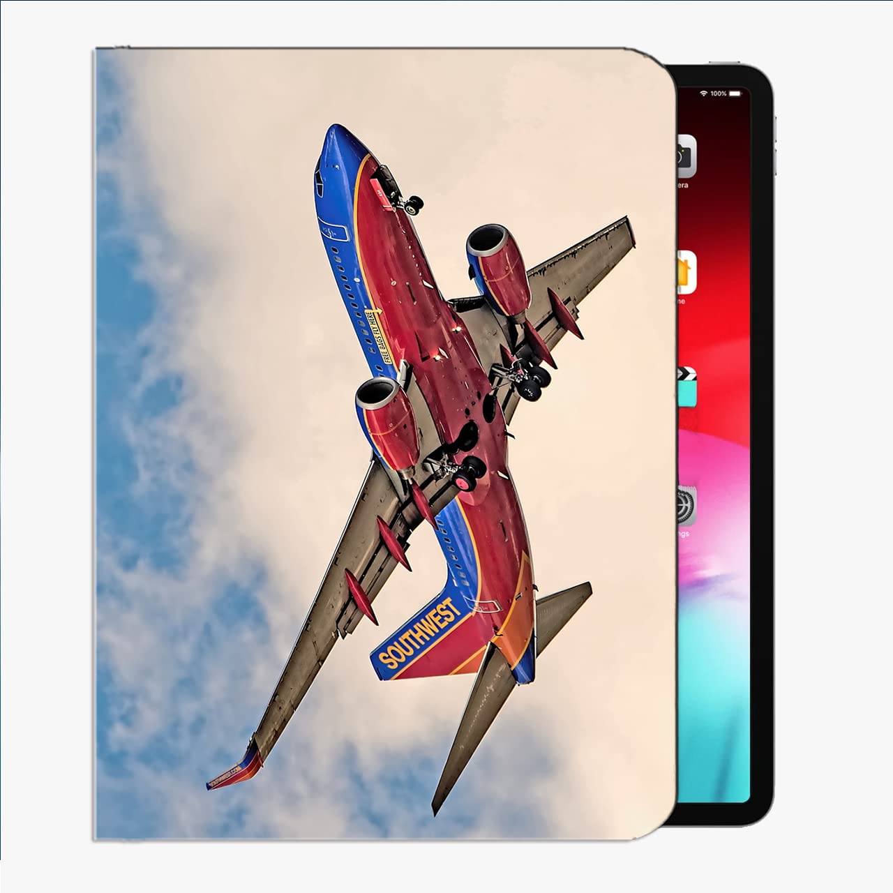 Amazon.co.jp: iPad Air 1次の世代ケース、JET 737飛行機の飛行ケース