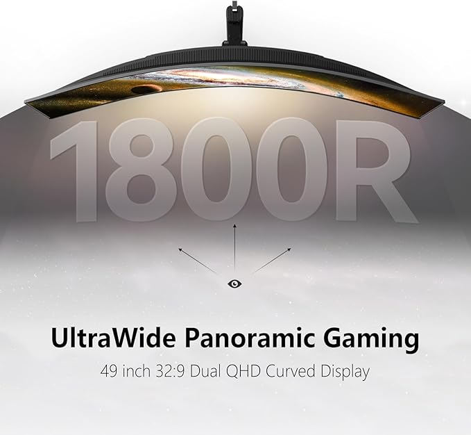 Monitor Curvo Ultrawide OLED 49" 5K2K 144Hz, USB-C 90W, HDR 400 miniatura 6