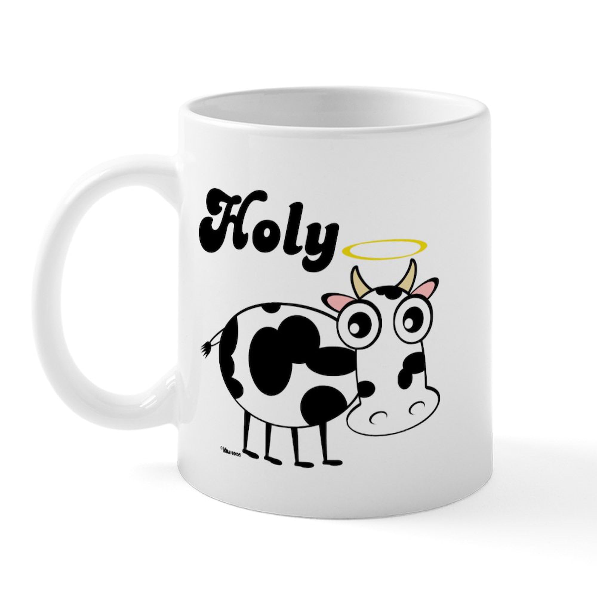 CafePress HOLY COW Mug 11 oz (325 ml) Ceramic Coffee Mug