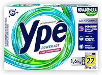 Ypê Lava Roupas em Pó Power Act 1,6Kg