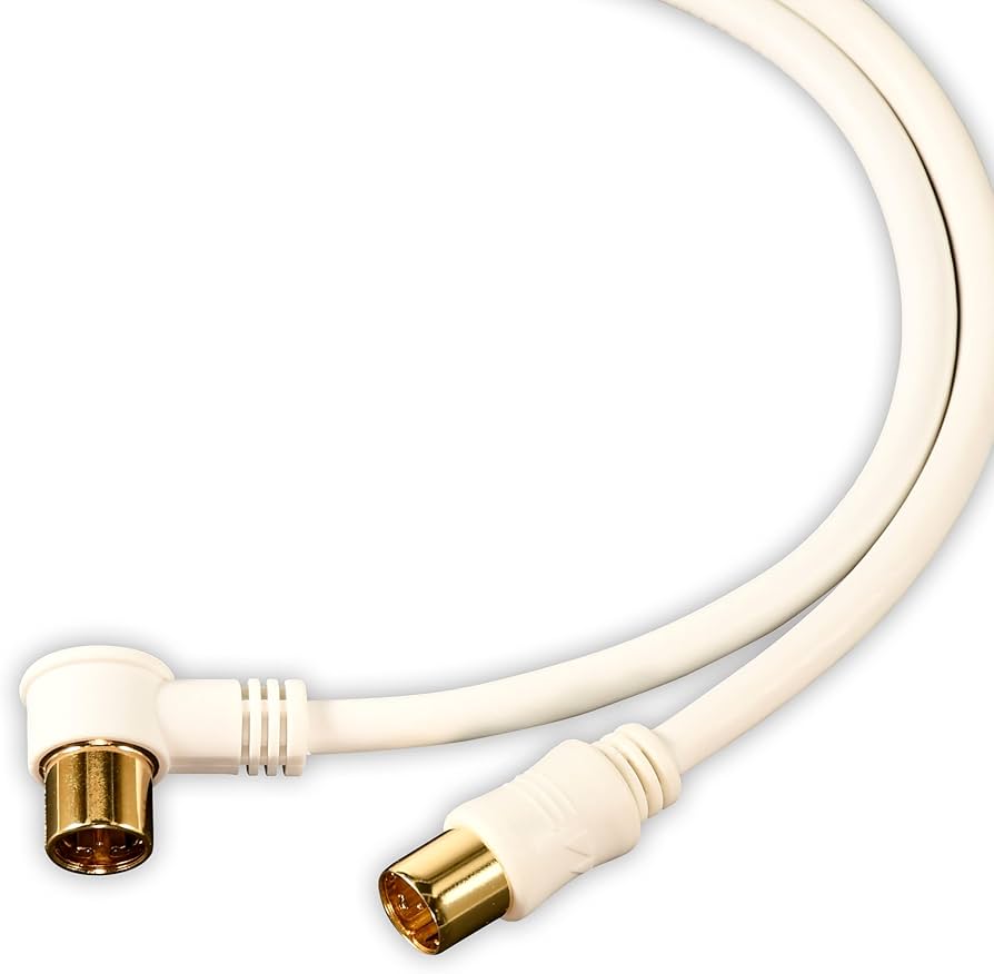 Amazon | 日本アンテナ テレビ接続ケーブル S4C 4K8K対応 1m L型プラグ