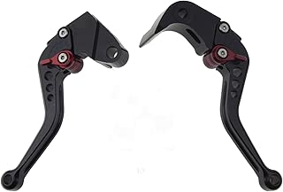 US-111 Short Motorcycle Brake and Clutch Levers for KAWASAKI ZX6RR ZX636R 2005-2006-Black - coolthings.us