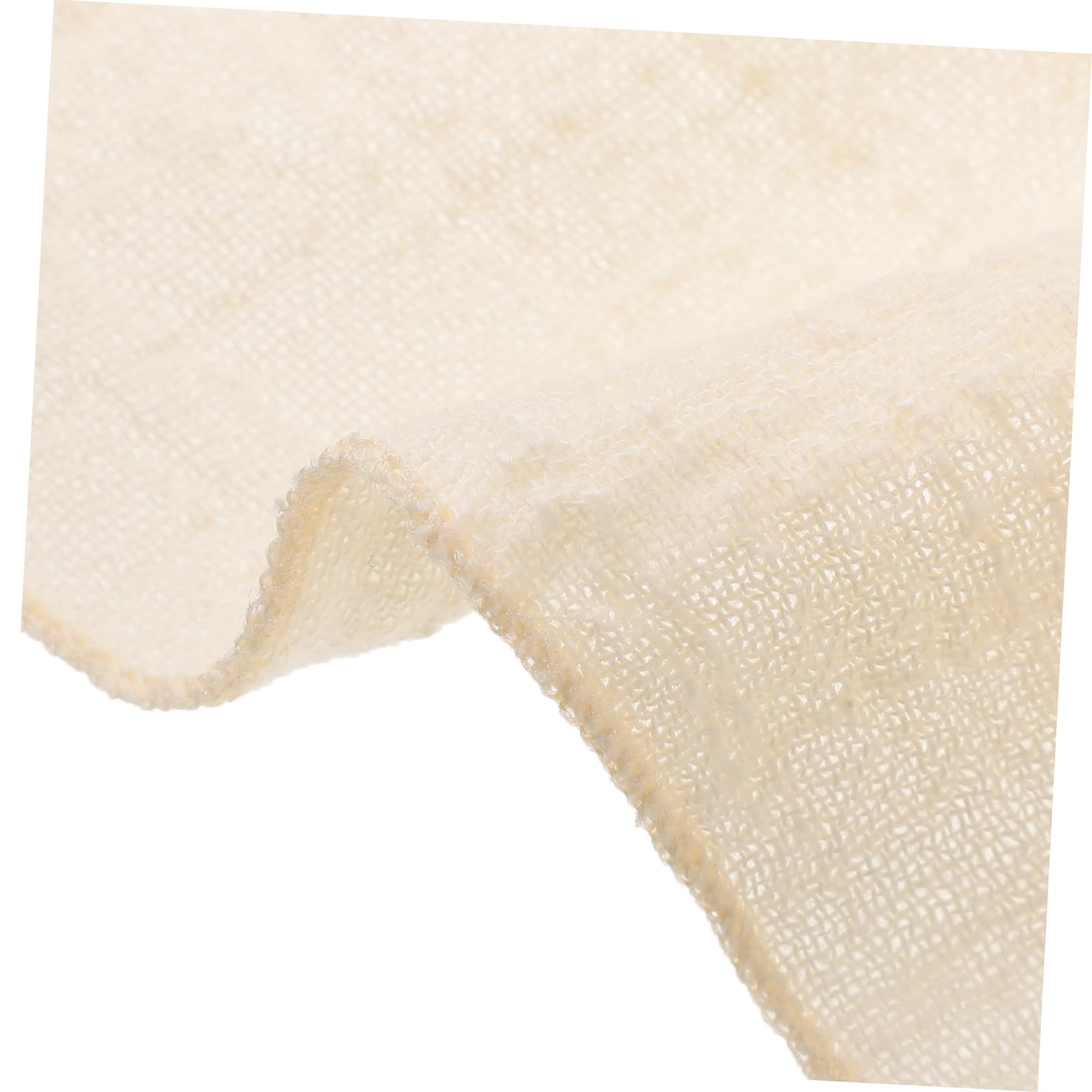 Tovaglioli in Cotone e Lino Beige 10 Pezzi per Cena e Tavola | Morbidi e Lavabili, per Matrimoni e Riunioni Familiari, Formato 16, 5x16, 5 Pollici