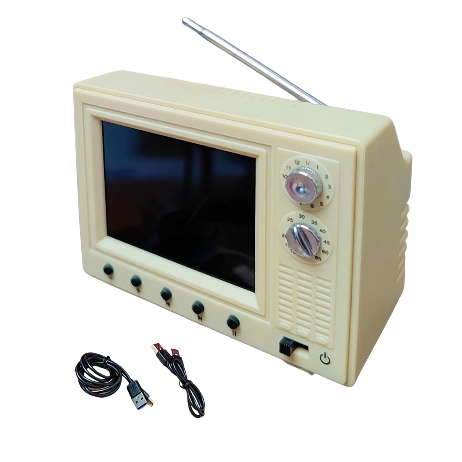 Mini TV vintage de poche pour animer votre meuble de salon