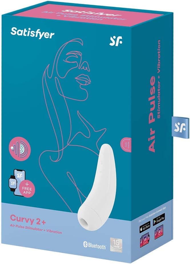 Satisfyer Curvy 2 Connect App Con App, Blanco, One size, Vanilla