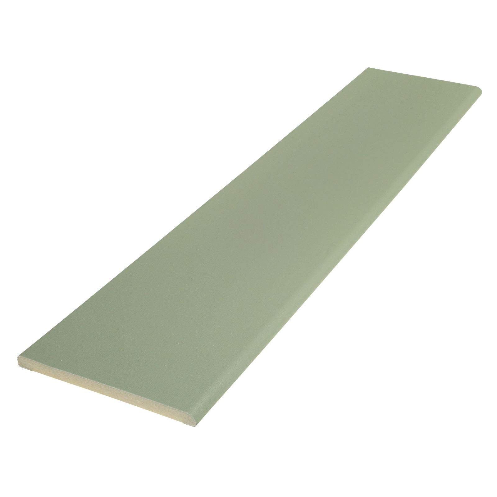 Pencil Round Architrave uPVC Plastic Finishing Trim Moulding (2.5m) - 95mm, Chartwell Green