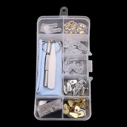 Miniatura 8 de Fiarfiar Juego de 25 paresjuego de almohadillas de silicona para la nariz para gafas, almohadillas suaves para la nariz, almohadillas