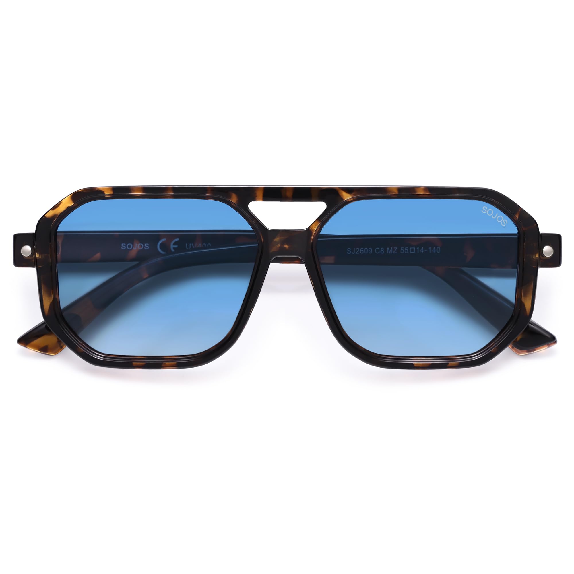 Occasus | Zwarte Vierkante Gepolariseerde Aviator Zonnebril | Op voorraad | Lucleon Occasus | Zwarte Vierkante Gepolariseerde Aviator Zonnebril | Op voorraad | Lucleon