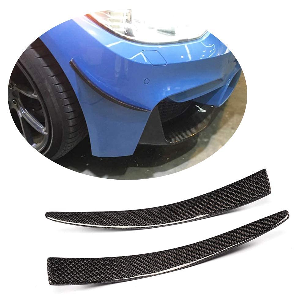 Becquets avant en carbone pour BMW M3 F80 et M4 F82 F83, finition sport haute performance