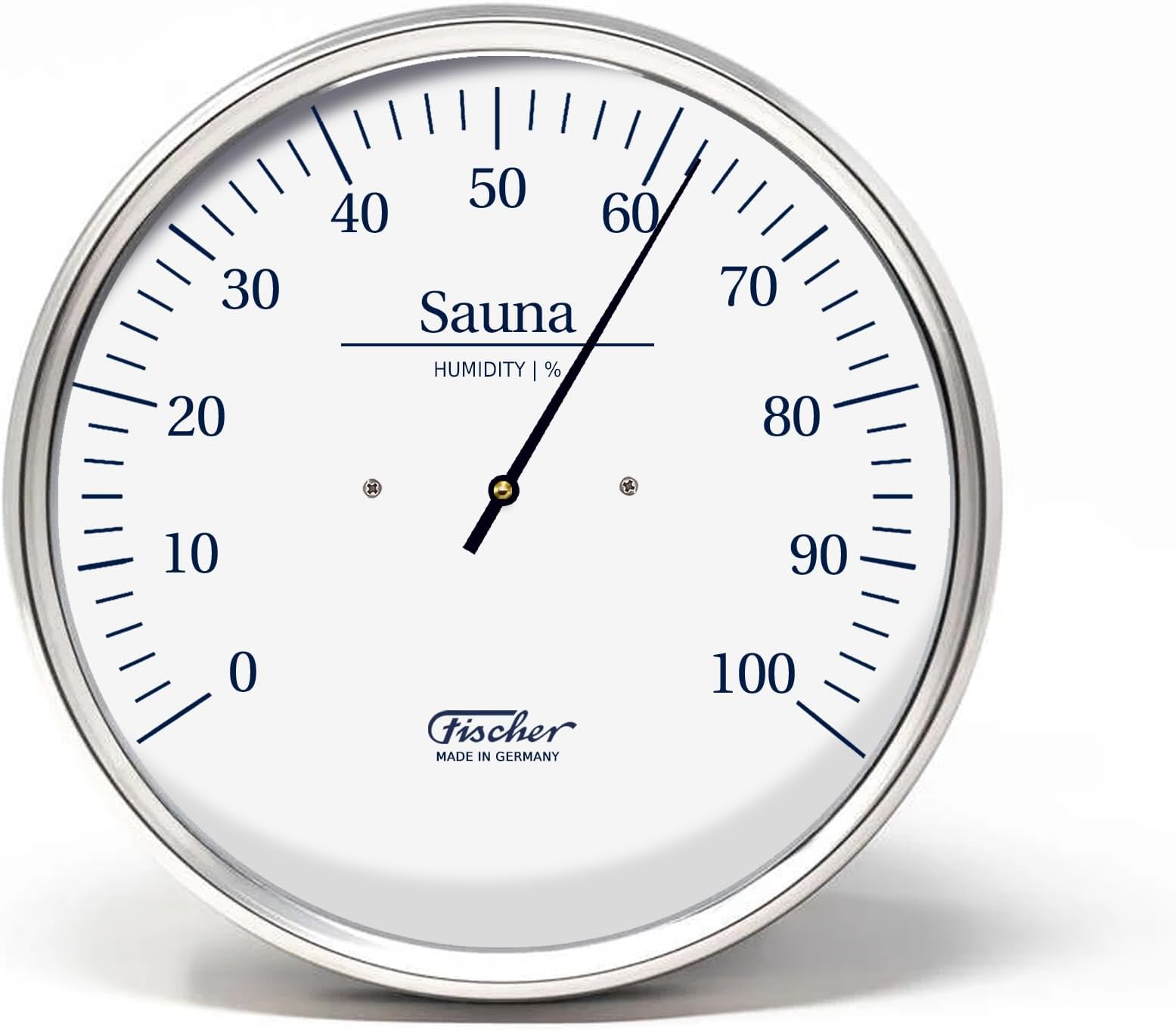 Fischer Sauna Hygrometer 5.1"", 191-01EN (English Version) - Made in Germany