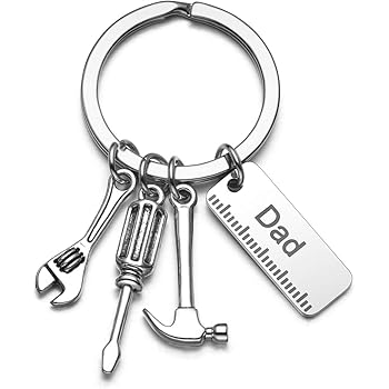 dad photo keyring