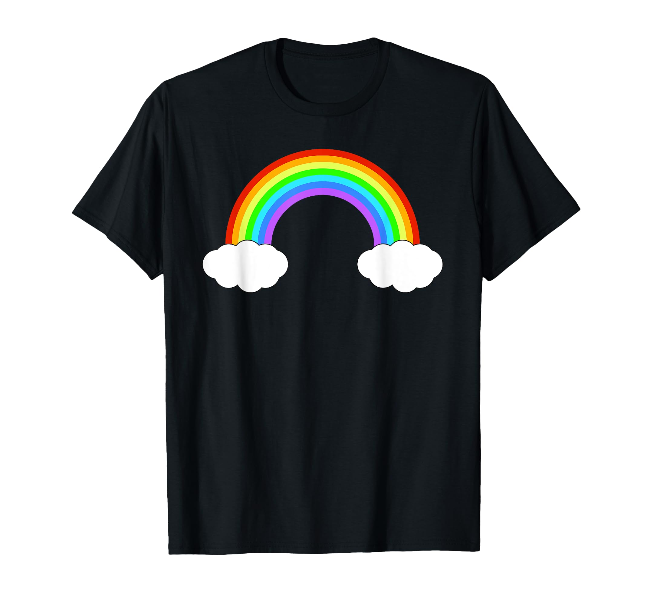 Rainbow with Clouds Rainbow for Men, Women and Children T-Shirt