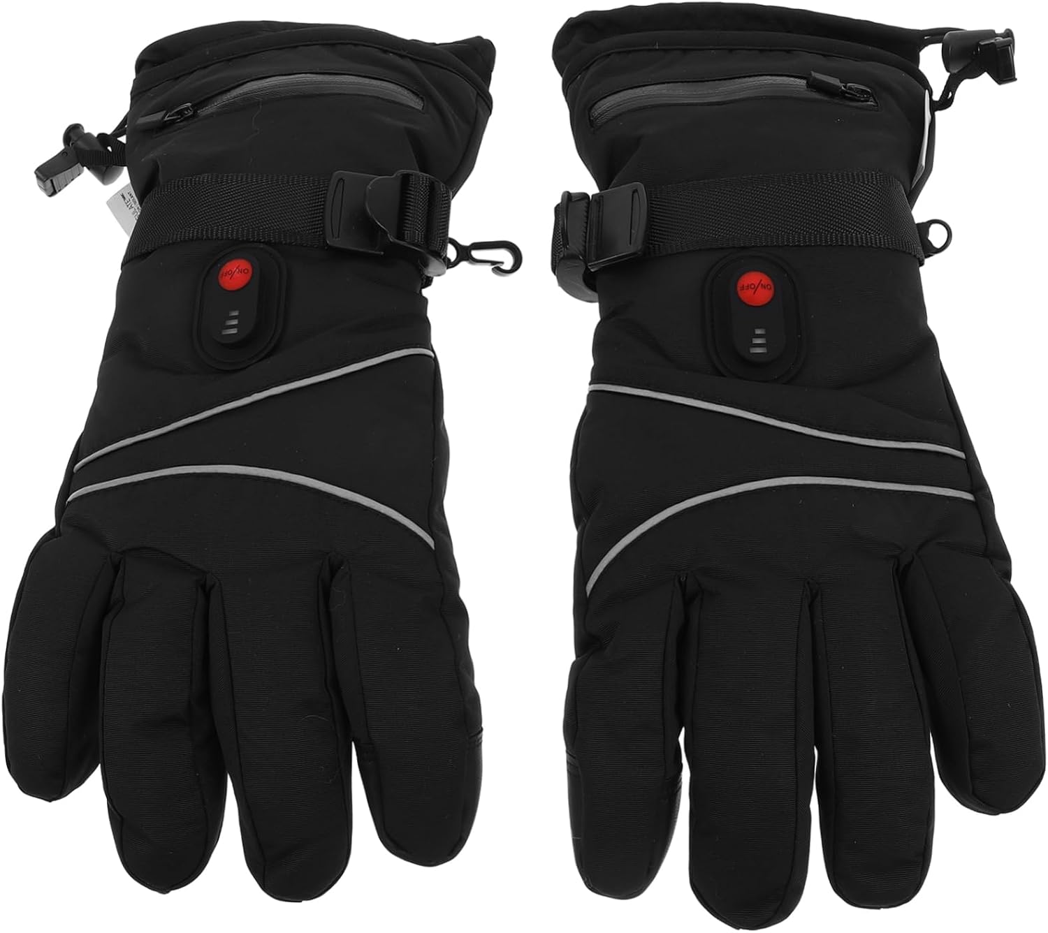STOBAZA Women's Electric Gloves Heated Ski Gloves for Winter Touch Screen Rechargeable Hand Warmers for Outdoor Activities