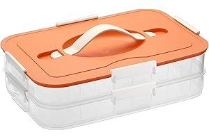 BTSKY Sheet Storage Containers with Lids, Plastic Food Storage Containers