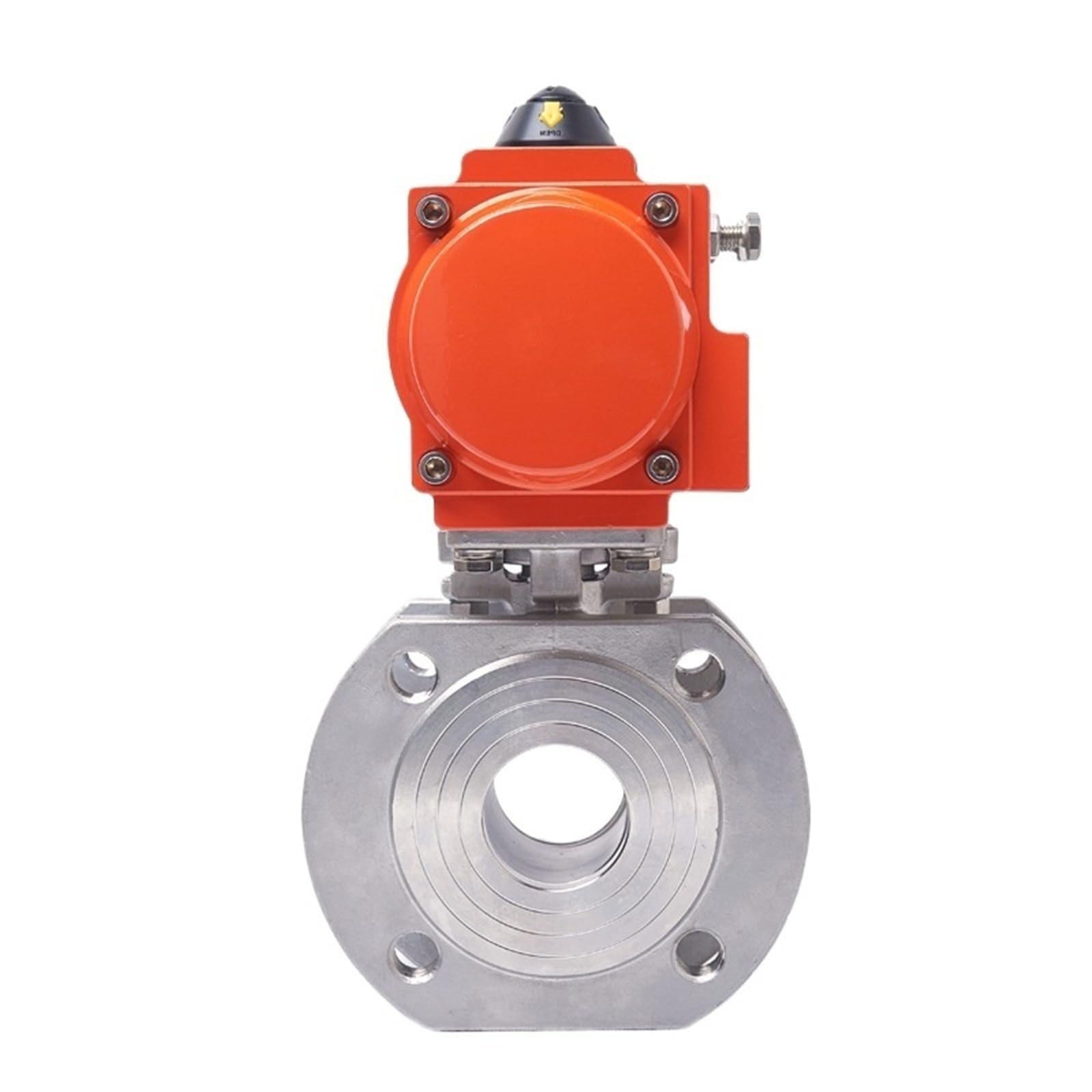 Vanne à bille pneumatique 1" de haute précision en acier inoxydable 304 robuste