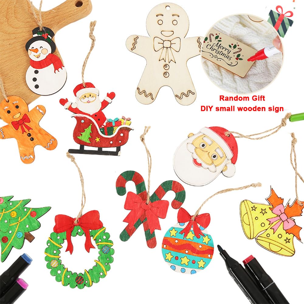 Hixingo Weihnachtsstrumpf Personalisiert, 46cm Große Klassische Gestrickt Bestickte Nikolausstrumpf, Weihnachtssocken zum Aufhängen und Befüllen Kamin Weihnachtsbaum Deko (5 Paar gemischte Farben)