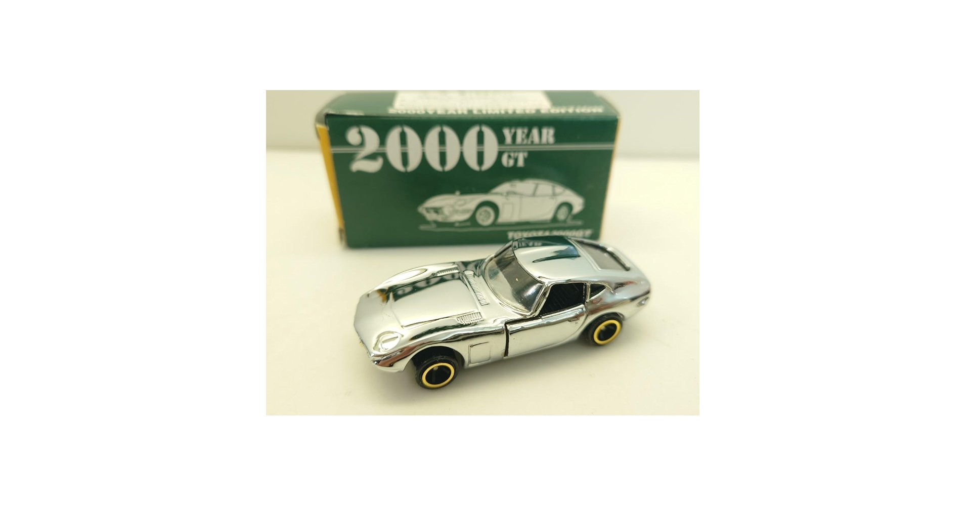 2000年記念限定モデル GREASE特注 TOYOTA 2000GT 銀メッキ トミカ グレース特注 日産 フェアレディZ 2000年記念限定モデル