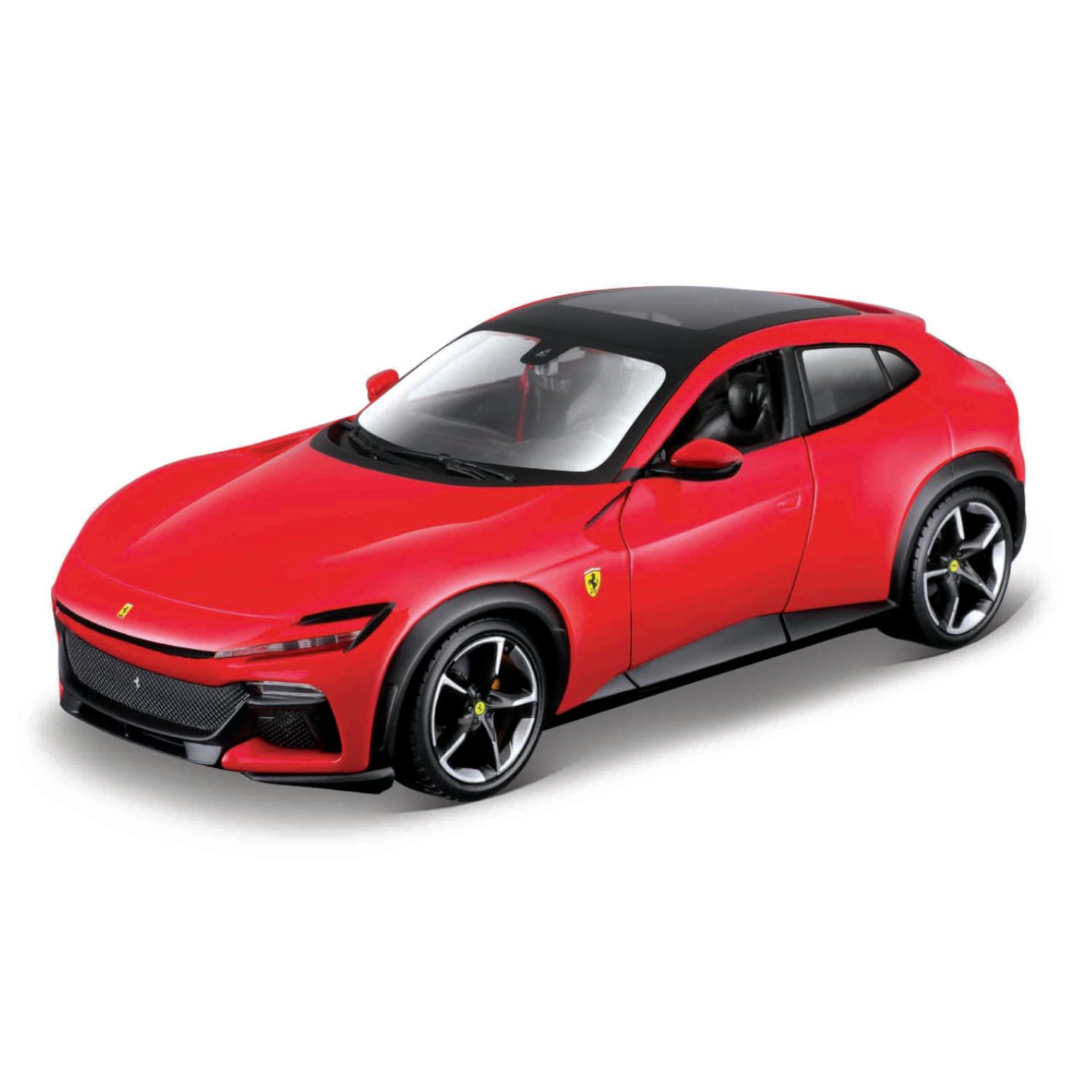 Bburago FERRARI RACE & PLAY PUROSANGUE SUV - 1:24 Scale - Incredibly Detailed Die-Cast Replica Collectible Vehicle, Red