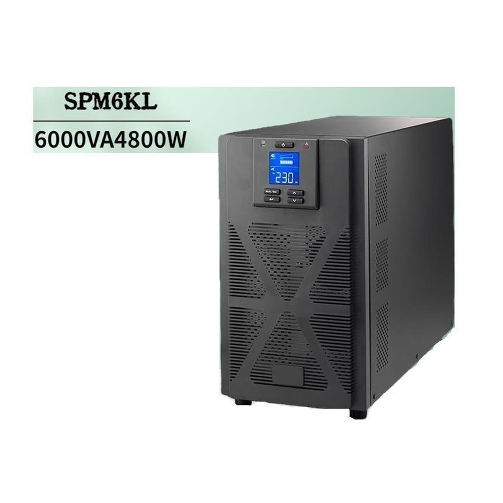 Alimentación ininterrumpida UPS en línea de 6000VA, 4800W SPM6KL