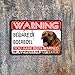 HDART STUDIO Boerboel Warning Beware of Dogs You Have Been Warned Not Responsible for Injury or Death Metal Sign Metal Plaque Poster for Home 8x12inch