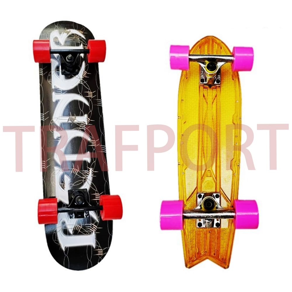 Koła deskorolkowe 60 mm z łożyskami, zestaw 4 zapasowych kół do Longboard 78a dla mężczyzn, kobiet i dzieci, do wnętrz i na zewnątrz. Czarny 60
