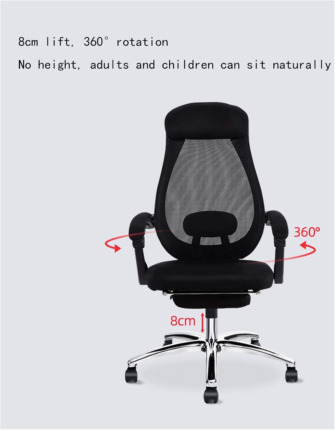 Renovation House Computer Chair Backrest Reclining Gaming Bow Ergonomic Gaming Chair l and Comfortable White