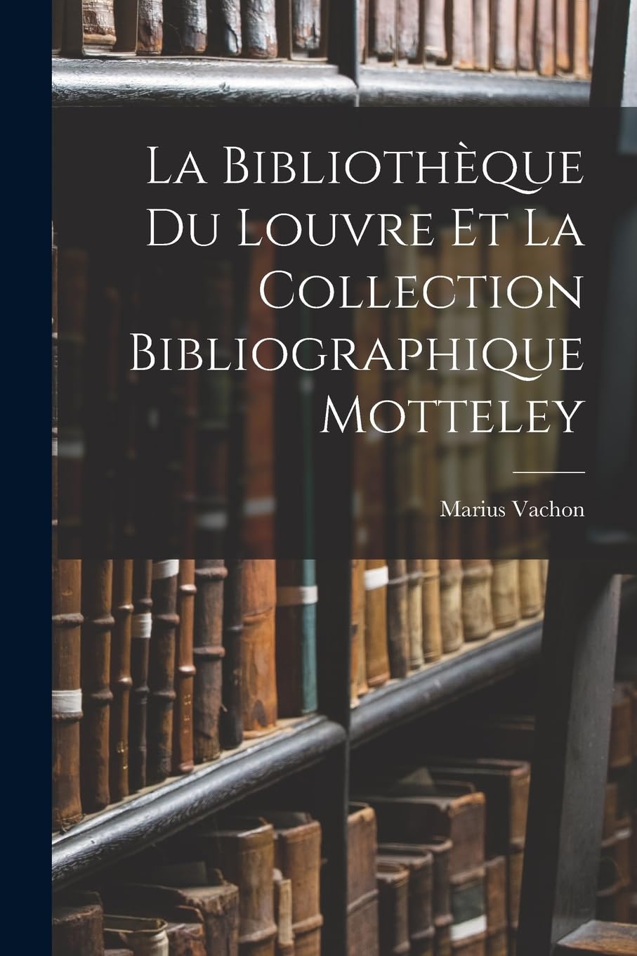 La Bibliothèque Du Louvre Et La Collection Bibliographique Motteley