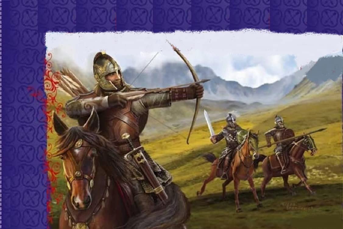 Alliance 72051 - 1/72 Steppes Warriors (Set.1) (12 Mounted Figs) (Fantasy Series)