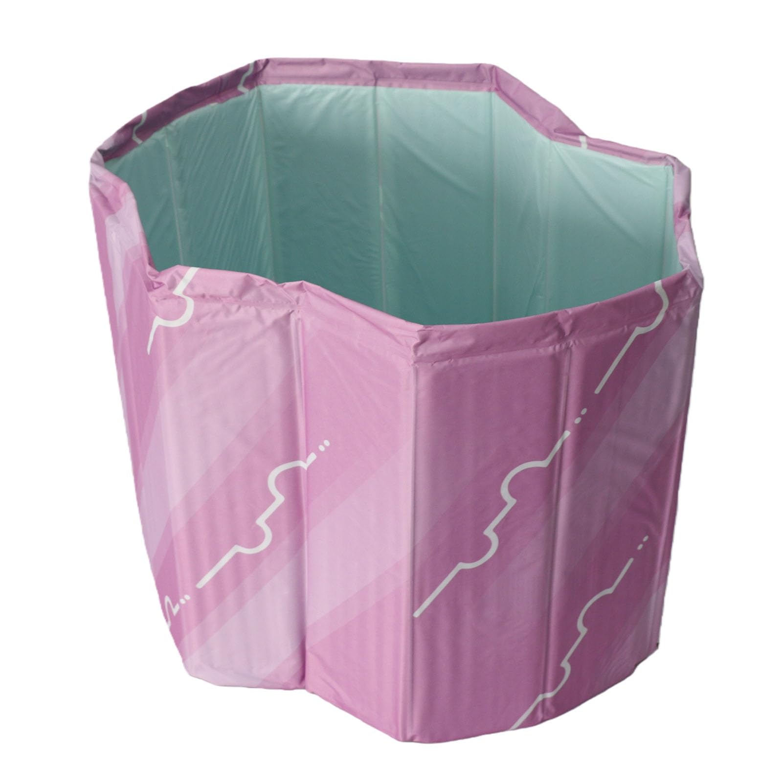 Aufblasbare Badewanne Faltbar, PVC Tragbare Wannenbadewanne, 80