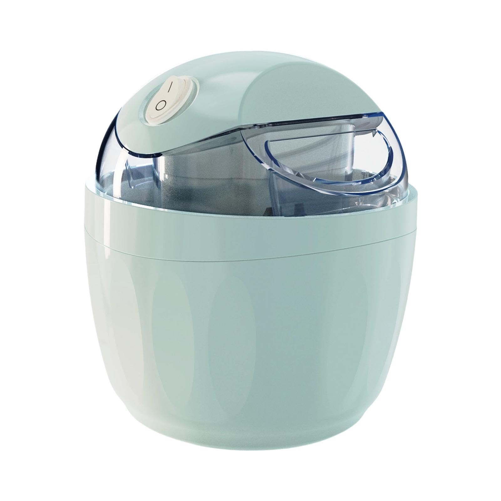 Electric Ice Cream Maker Easy to Clean and Use Home Use | Electric Ice Cream Maker Easy to Clean and Use Home Summer Dessert Blue-image-4