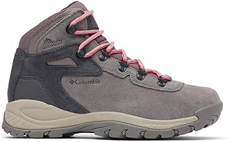 Columbia Women's Newton Ridge Plus Waterproof Amped Hiking Shoe, Stratus/Canyon Rose, 6.5 UK