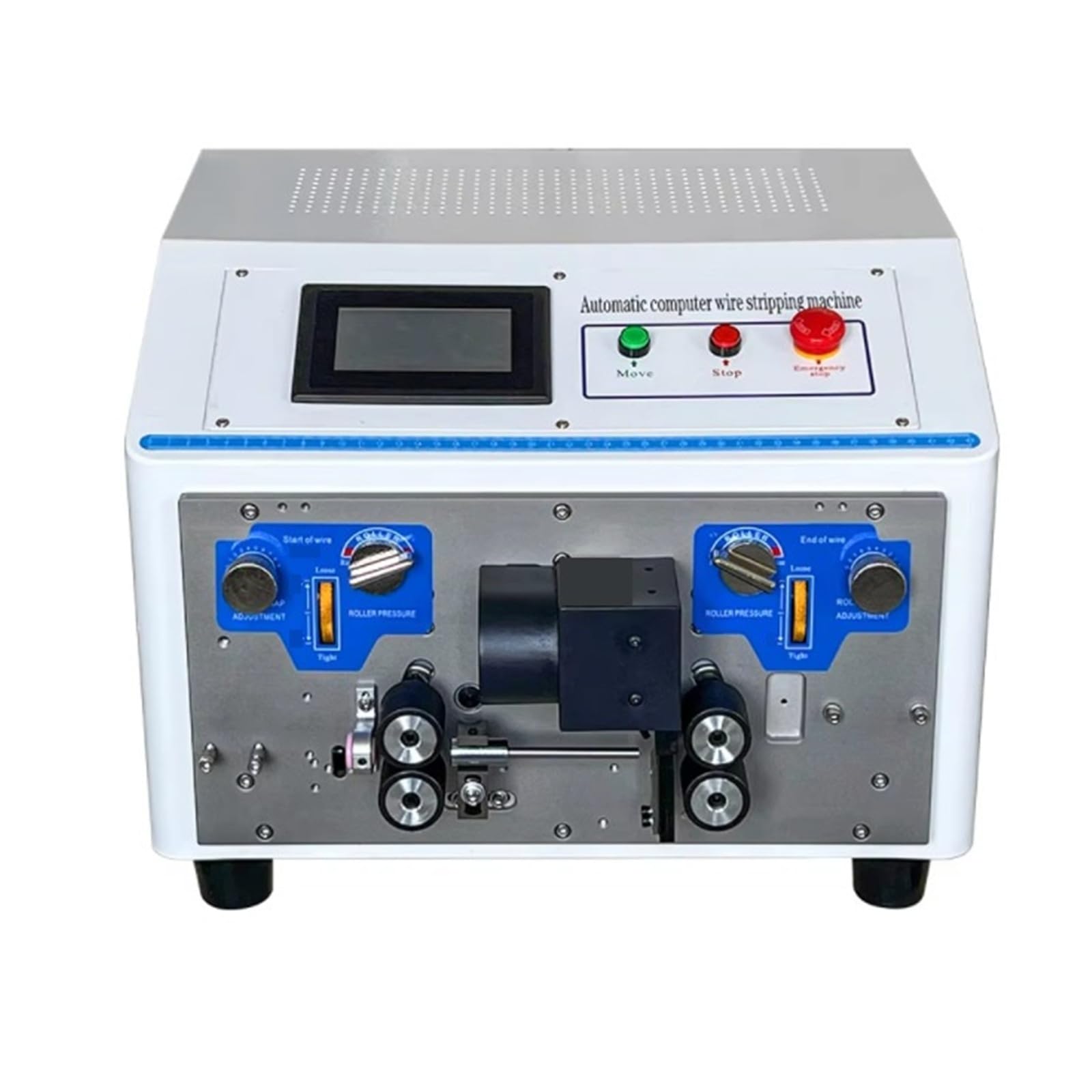 Joxlover One Color Wire Stripper, Outer Wire Stripping Cutting Machine Automatic Round Sheathed
