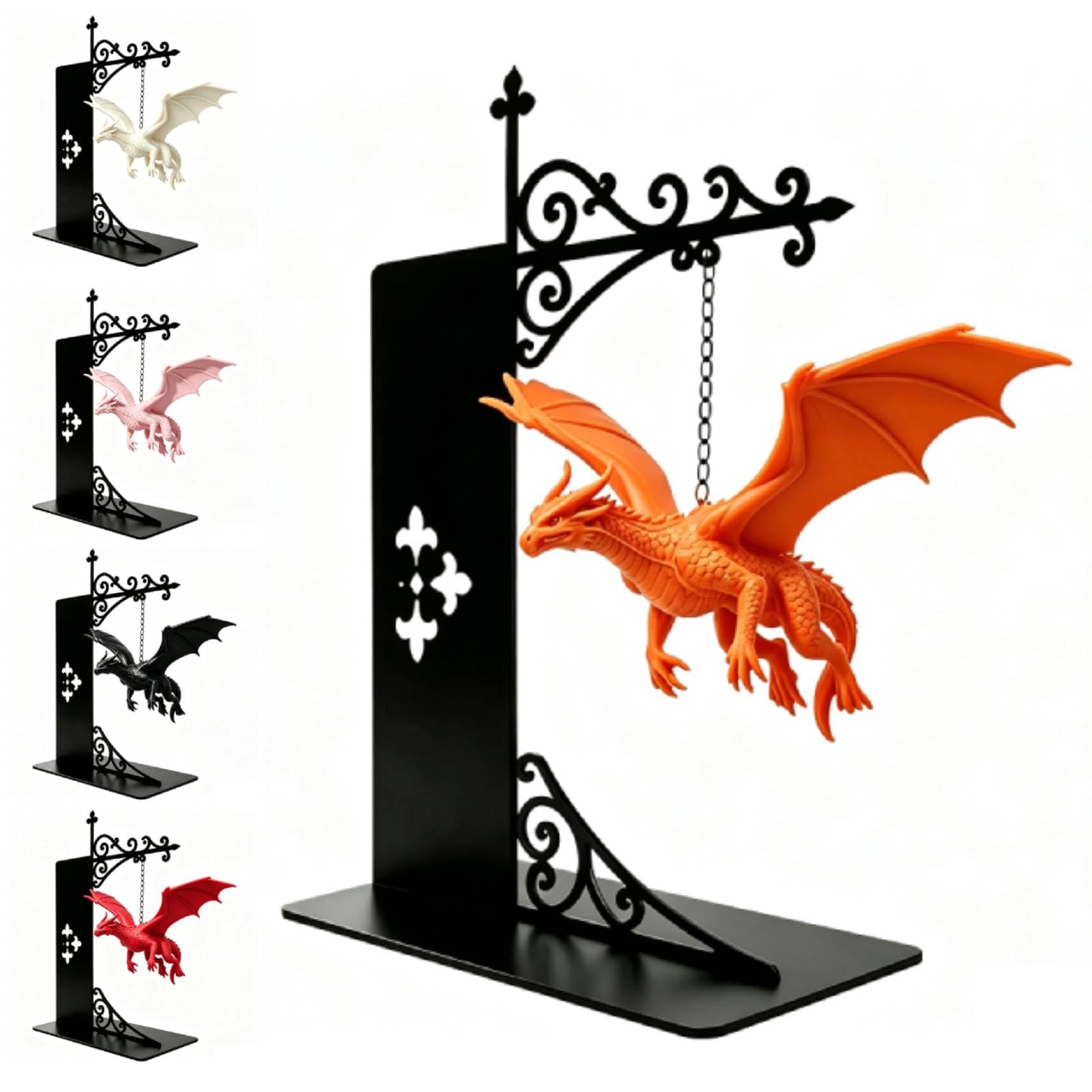 Dragon Bookshelf Lamp-Enchanting Floating Dragon Night Light Ornaments