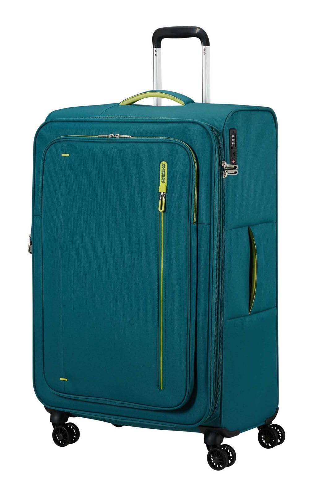 American Tourister Trolley Cloudrider Spinner Exp. TSA Misty Teal Azul petróleo 77cm