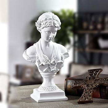 【美品】西洋美術　彫像　ヴィーナス　置物　インテリア　工芸品　美術品　A1324 楽天市場】自宅が美術館 石膏像風 人物像 シリーズ 割れにくい