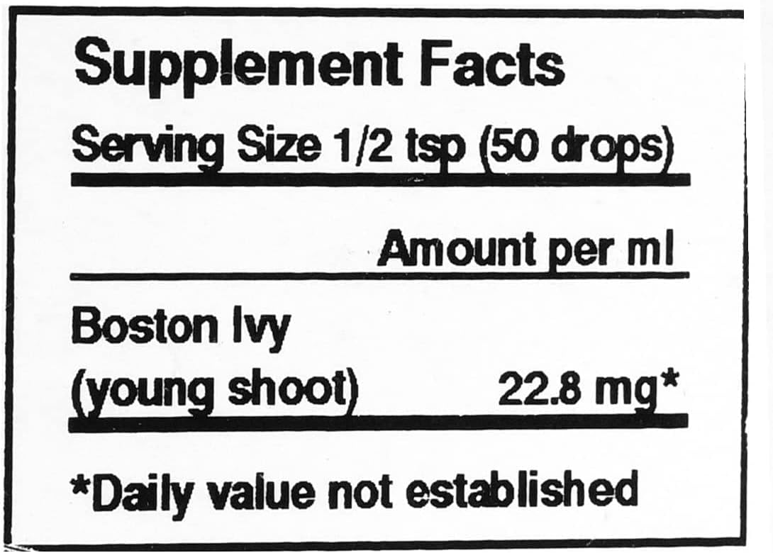 UNDA Gemmo Therapy Ampelopsis Veitchii | Boston Ivy Shoots | 4.2 fl. oz.