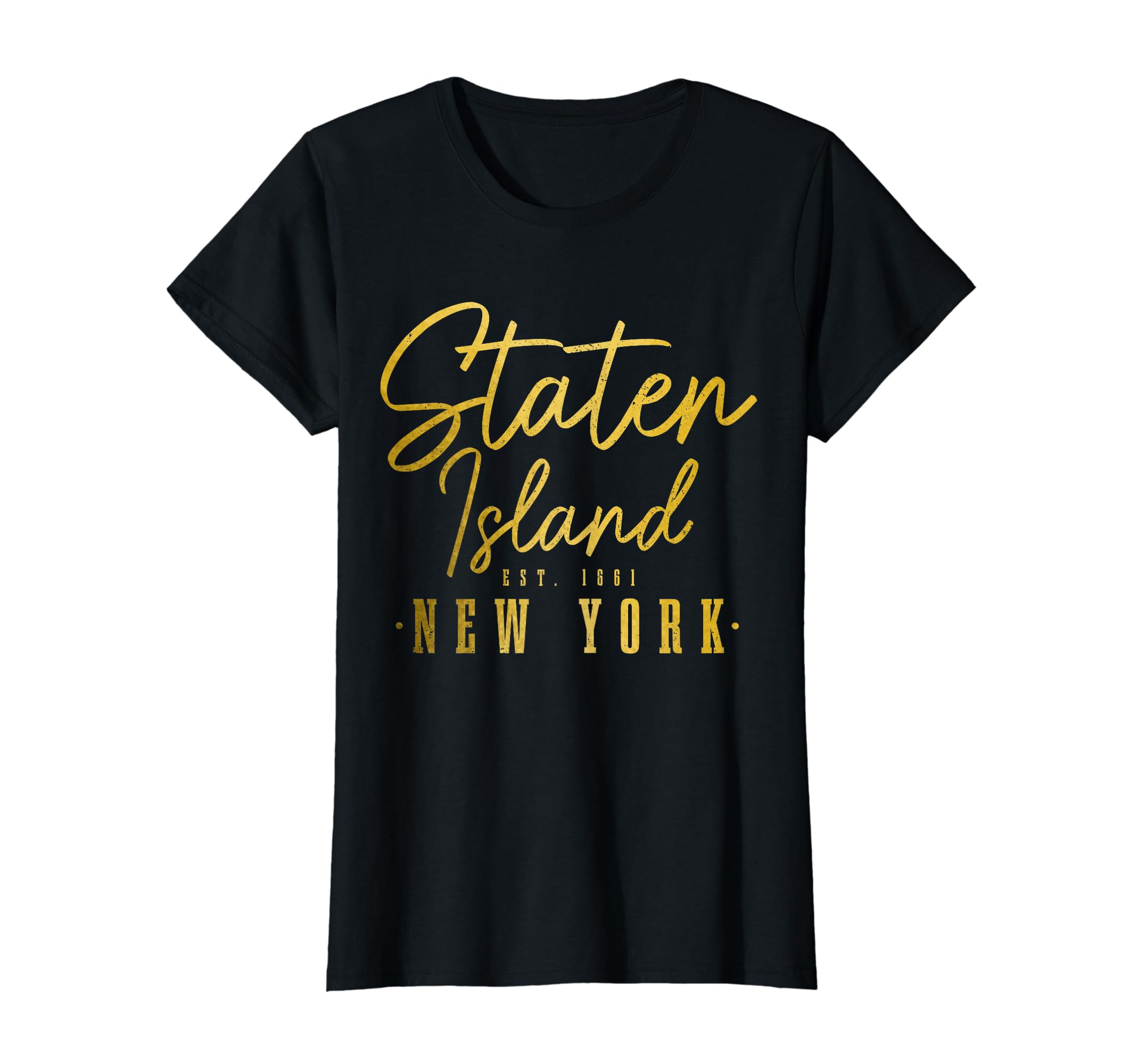 Staten Island Est. 1661 New York NY Vintage T-Shirt