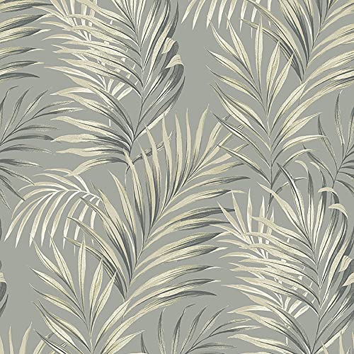 Image of Tommy Bahama - Peel and Stick Wallpaper, Self-Adhesive Wallpaper for Bedroom, Powder Room, Kitchen, Vinyl, 30.75 Sq Ft Coverage (Tranquillo Collection, Coconut)