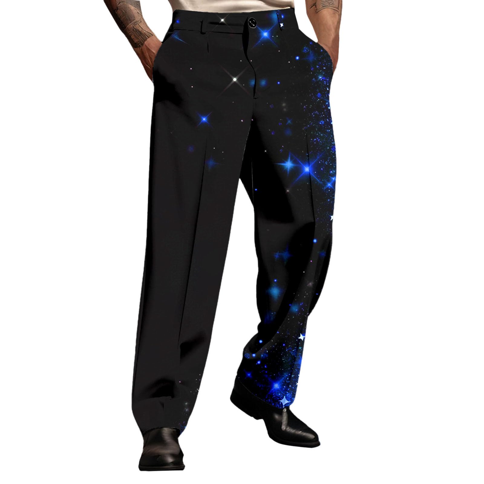 Générique Set da jogging da uomo, 2 pezzi, in cotone, abbigliamento sportivo, tuta da ginnastica, pantaloni leggeri e morbidi, alla moda, corsa quotidiana per la casa, A66