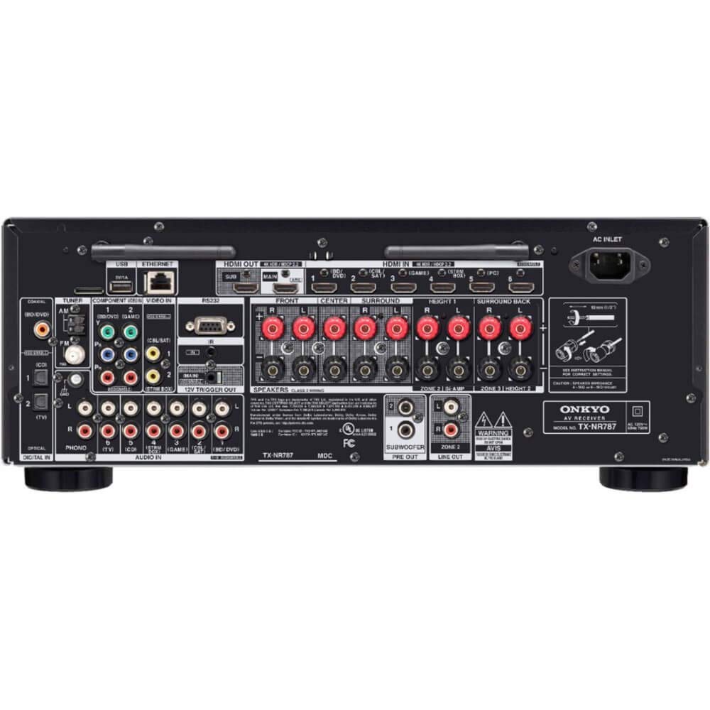 Onkyo TX-NR797 Smart AV 9.2 Channel Receiver with 4K Ultra HD
