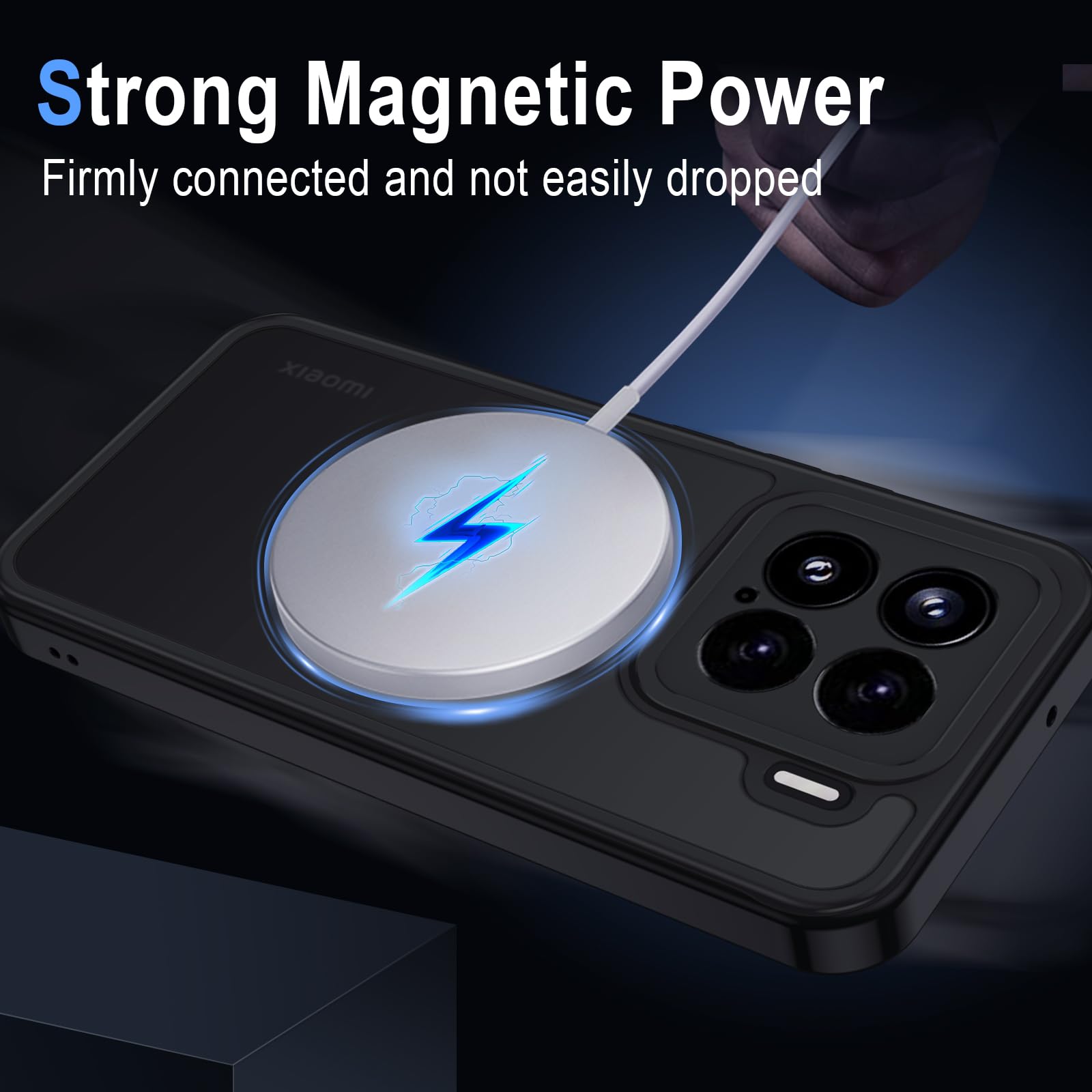AOMYKE Cover Magnetica per iPhone 16e, Custodia iPhone 16e Compatibile