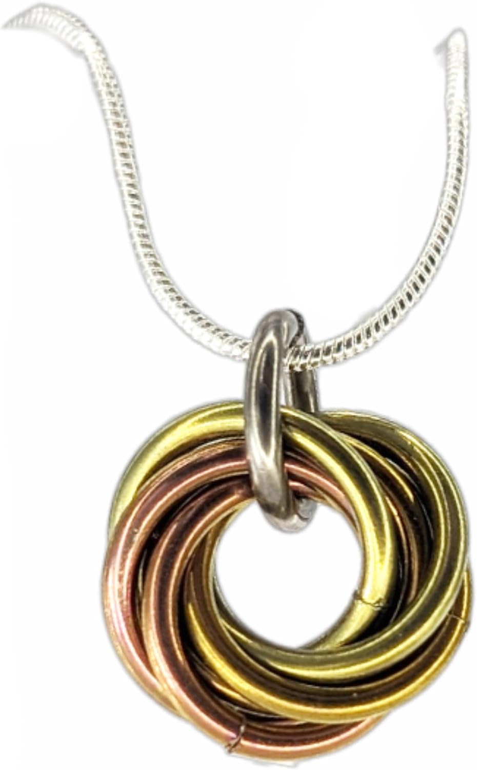 Mobii Semi Precious - Necklace - Mini-Sized Mobii Jewelry crafted of Semi Precious Metals