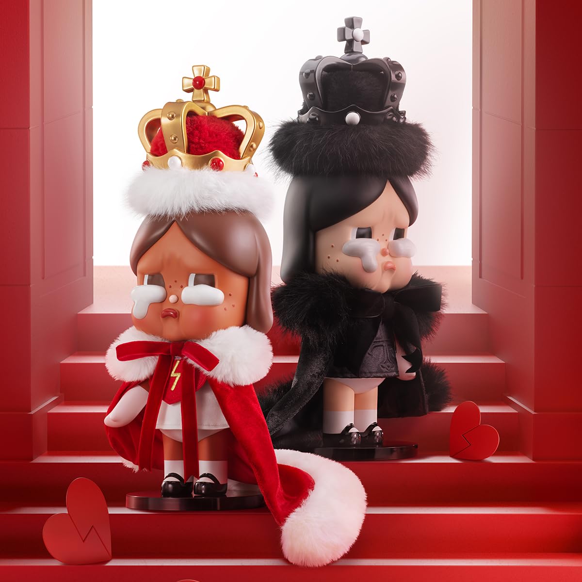 POP MART Mega Crybaby 400% The Queen of Broken Heart Anime Action