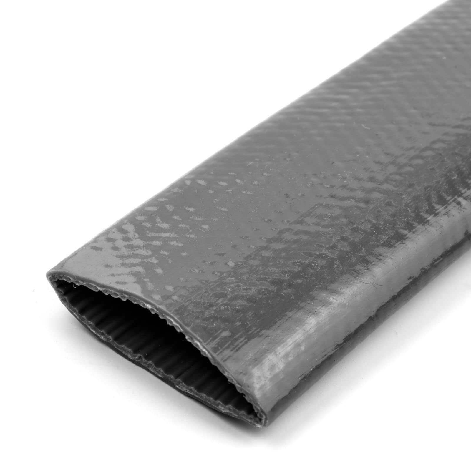 PVC Flachschlauch ID 150mm grau *** viele Größen *** Industrieschlauch Feuerwehrschlauch Abwasser Schlauch Camping