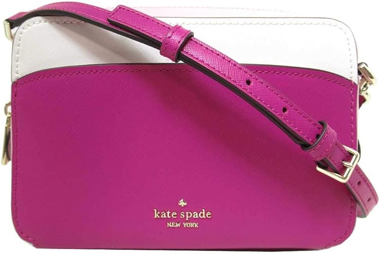 Amazon ケイト スペード Kate Spade ショルダーバッグ Wkru7070 673 レザー カラーブロック カメラバッグ 斜め掛け Lauryn Color Block Camera Bag Pink Multi 673 ピンクマルチ アウトレット 並行輸入品 Kate Spade ケイトスペード 斜めかけバッグ