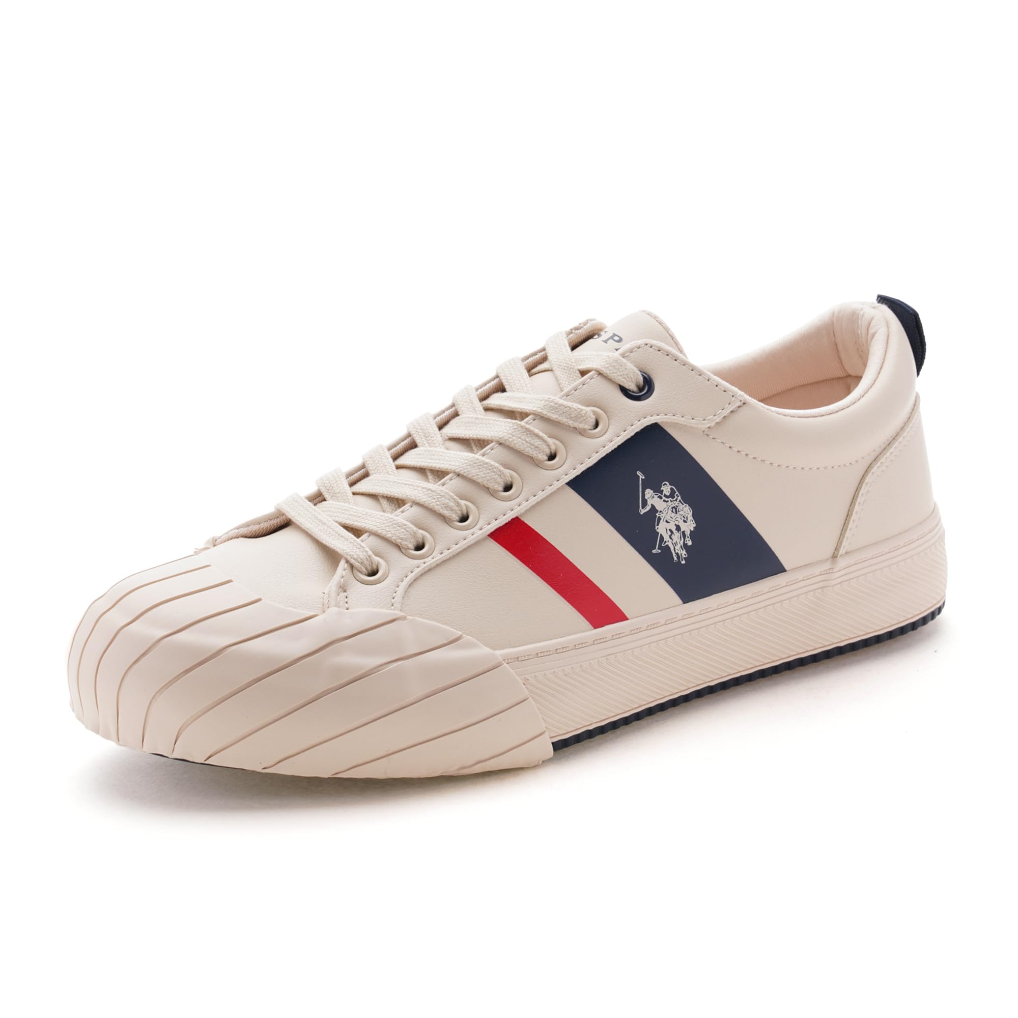 U.S. POLO ASSN. Mens AART Beige Sneaker - 10 UK (2FD24227A02) (B0CP9JJ6P5) Amazon Price History, Amazon Price Tracker