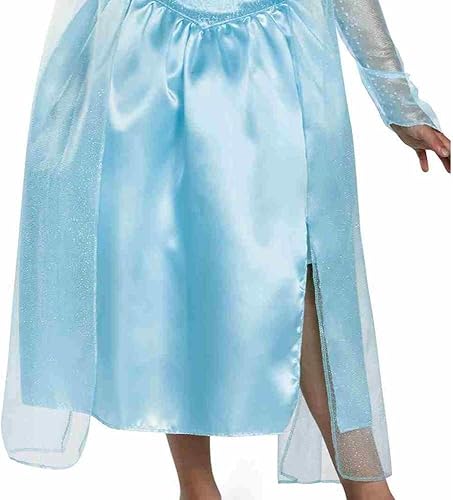 Miniatura 5 de Disguise Disney s Frozen Elsa Snow Queen Vestido Classic Chicas Costume Un solo color